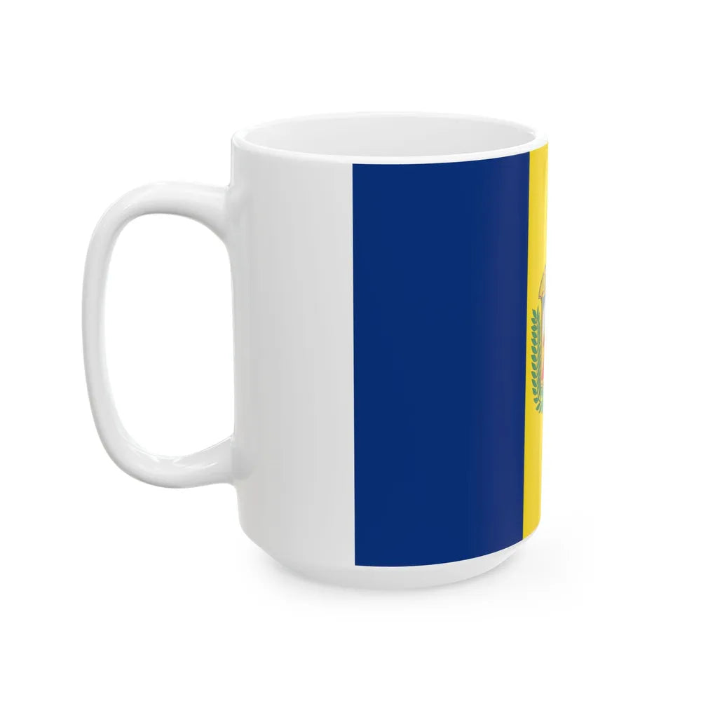 Flag of Ordino (Andorra) White Coffee Mug - Go Mug Yourself
