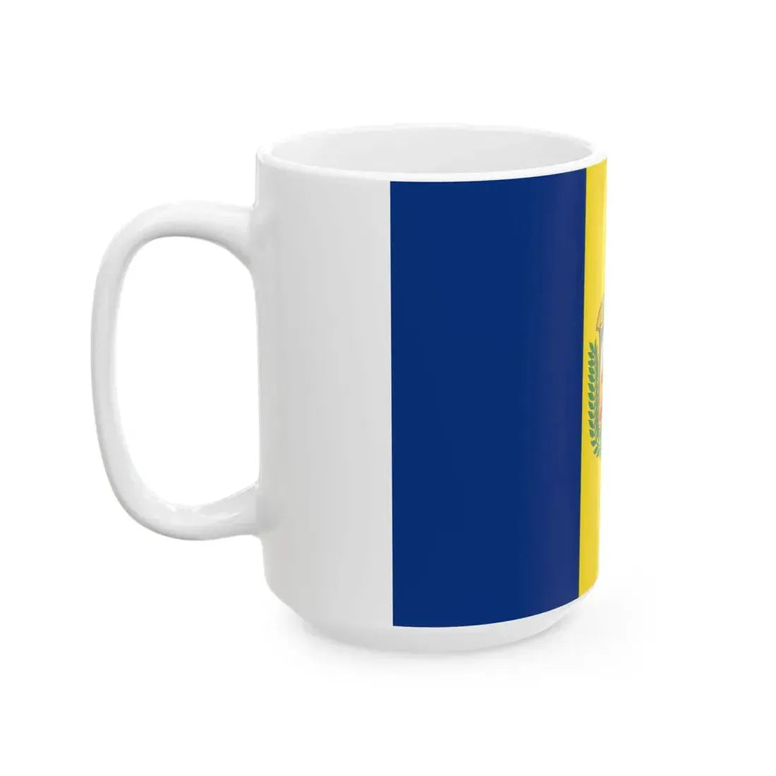 Flag of Ordino (Andorra) White Coffee Mug - Go Mug Yourself