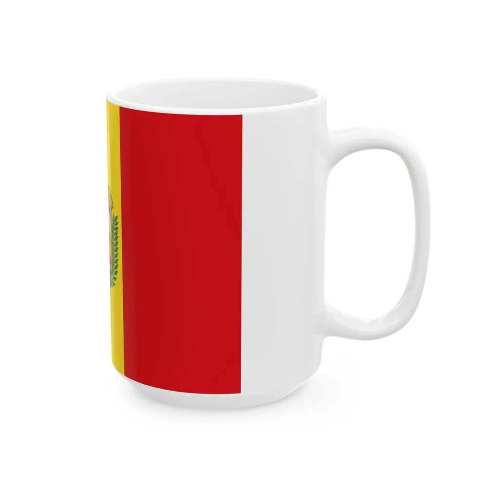 Flag of Ordino (Andorra) White Coffee Mug - Go Mug Yourself