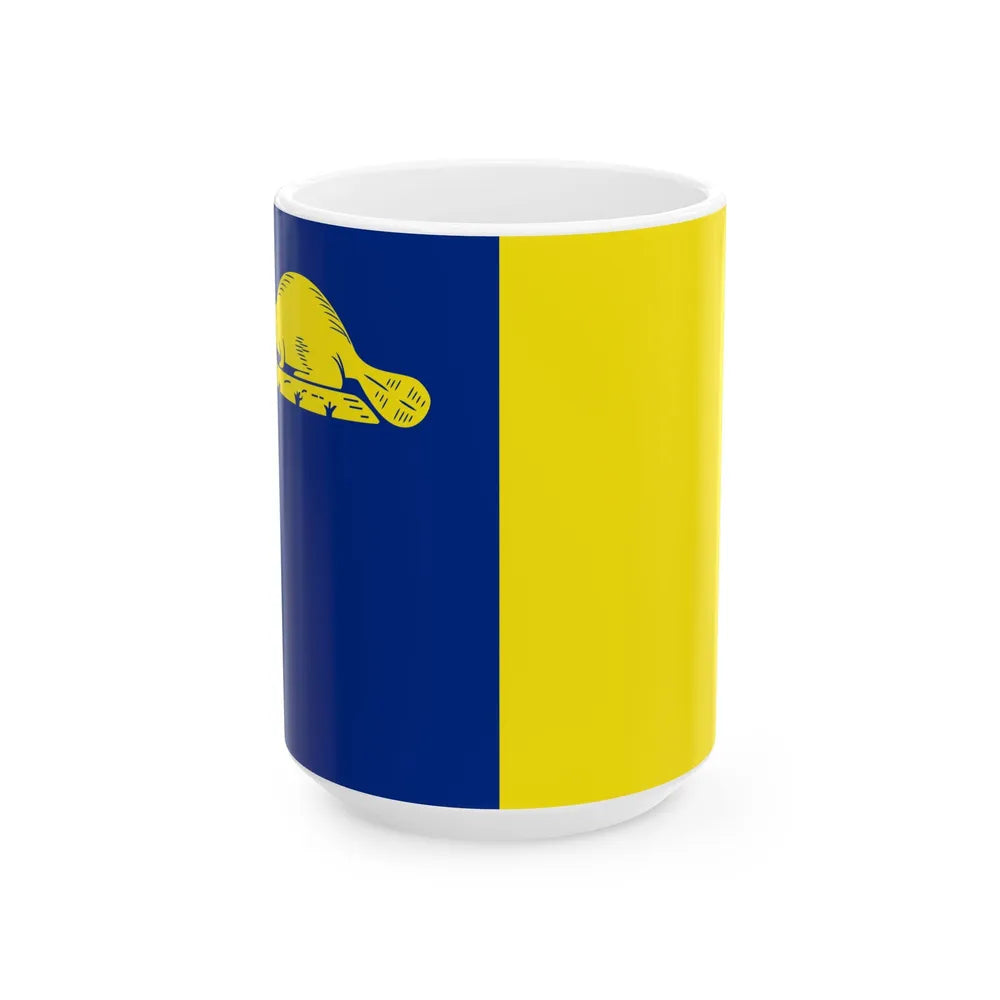 Flag of Oregon proposal 2013 Norquist (United States) White Coffee Mug 15oz - Go Mug Yourself