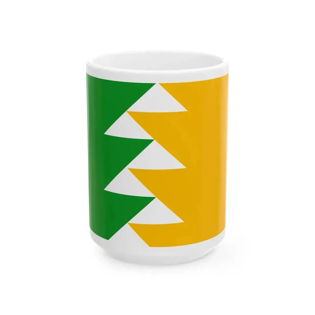 Flag of Oregon proposal Douglas Lynch (United States) White Coffee Mug 15oz - Go Mug Yourself