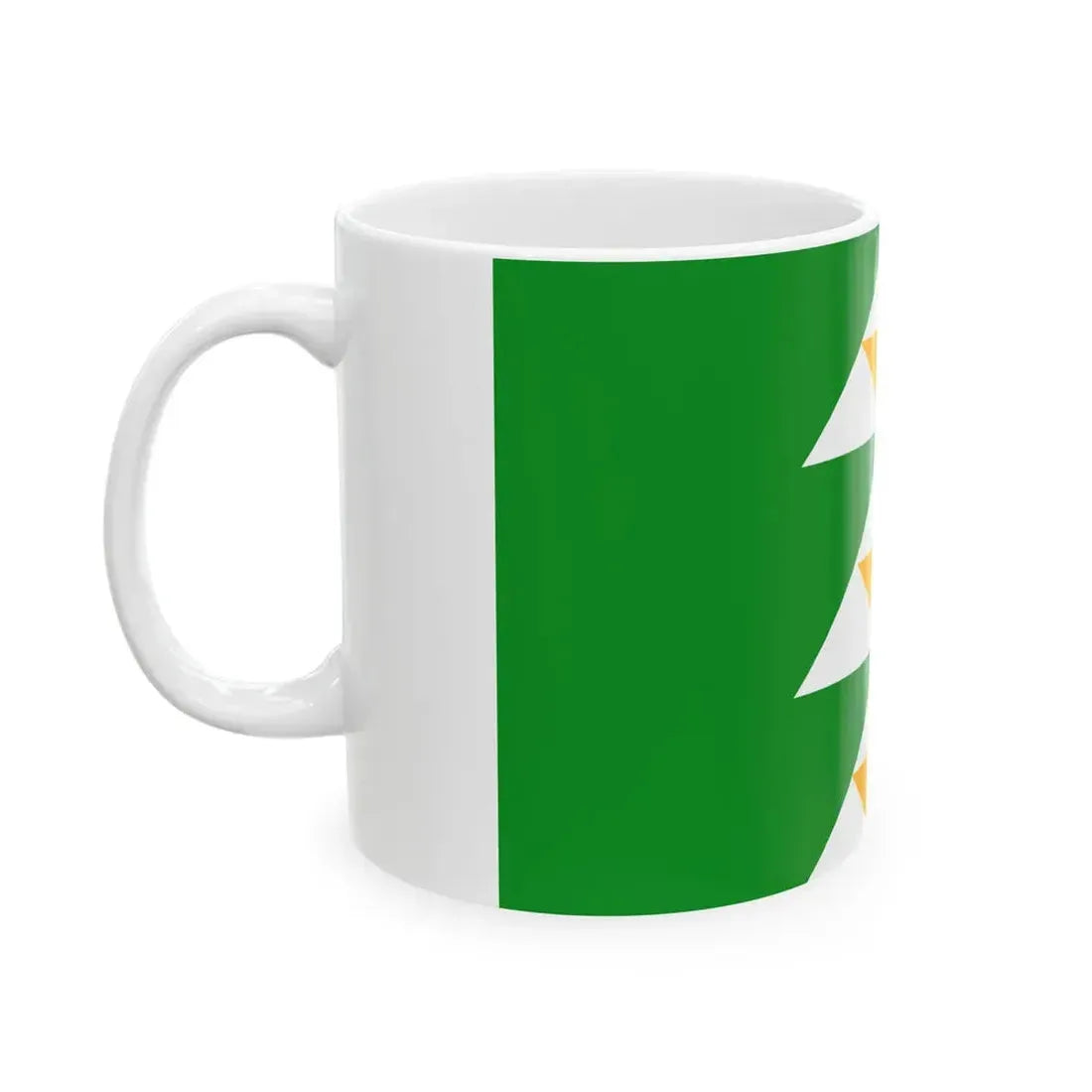 Flag of Oregon proposal Douglas Lynch (United States) White Coffee Mug - Go Mug Yourself