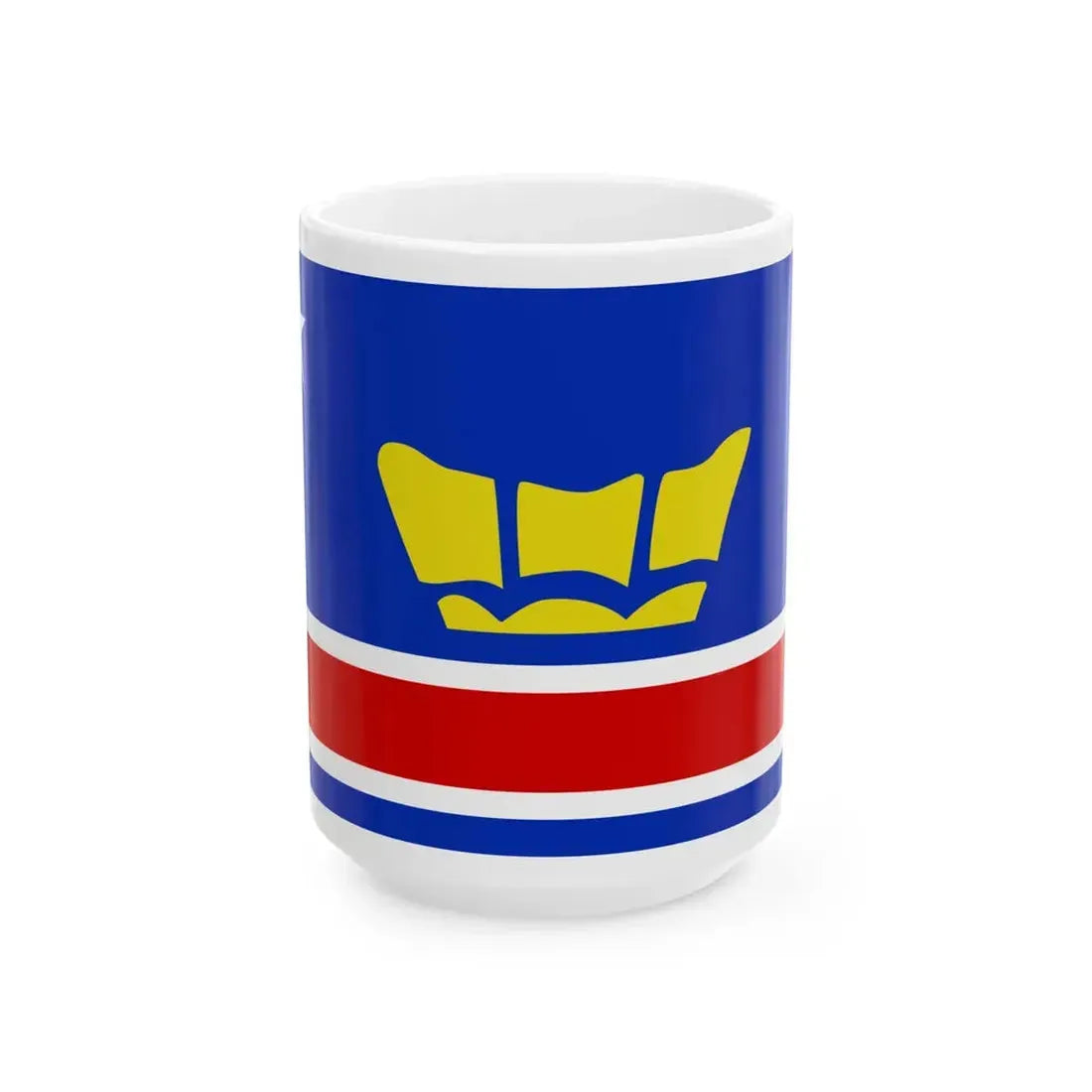 Flag of Oregon proposal Eddy Lyons (United States) White Coffee Mug 15oz - Go Mug Yourself