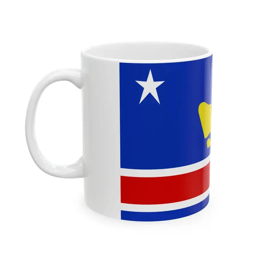 Flag of Oregon proposal Eddy Lyons (United States) White Coffee Mug - Go Mug Yourself