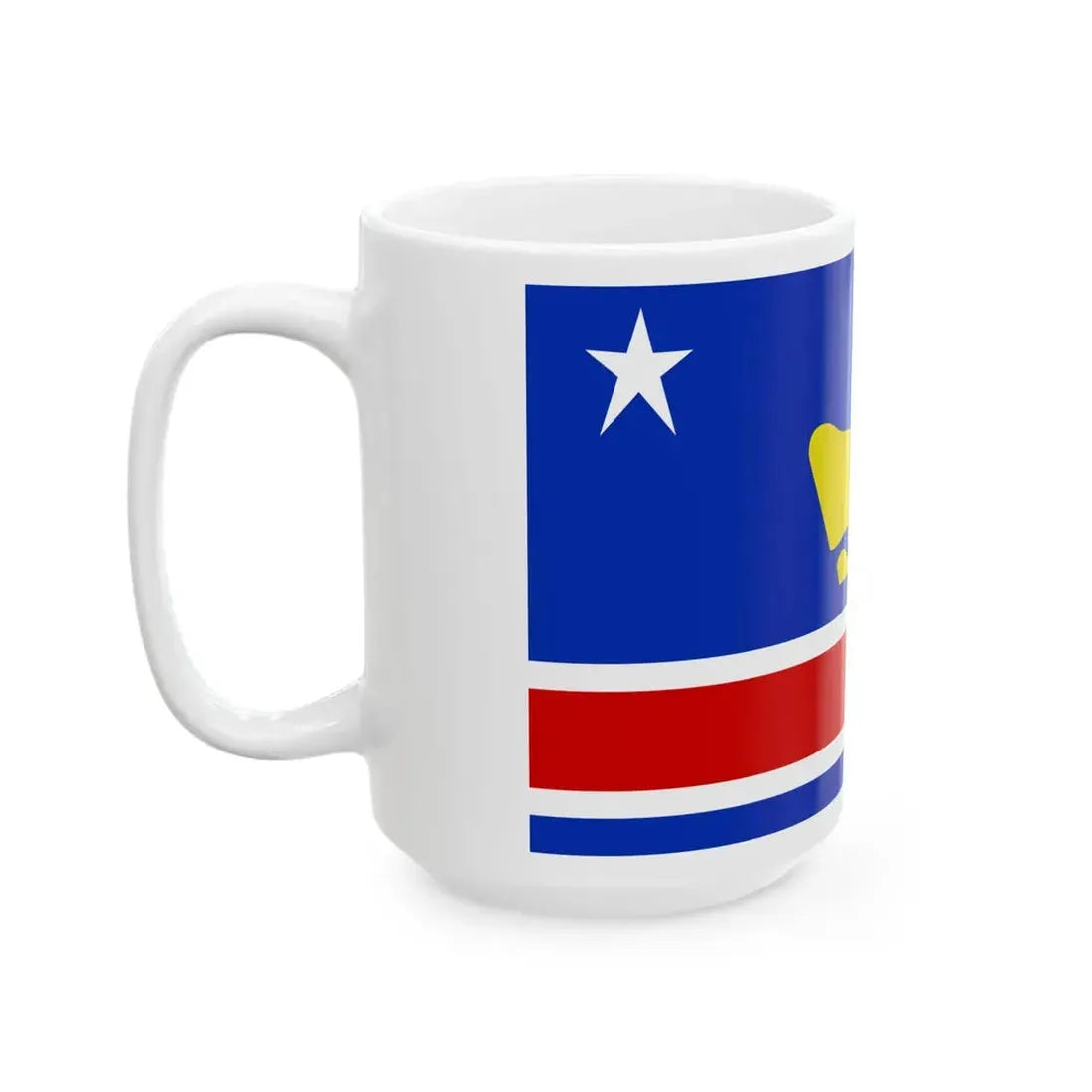 Flag of Oregon proposal Eddy Lyons (United States) White Coffee Mug - Go Mug Yourself