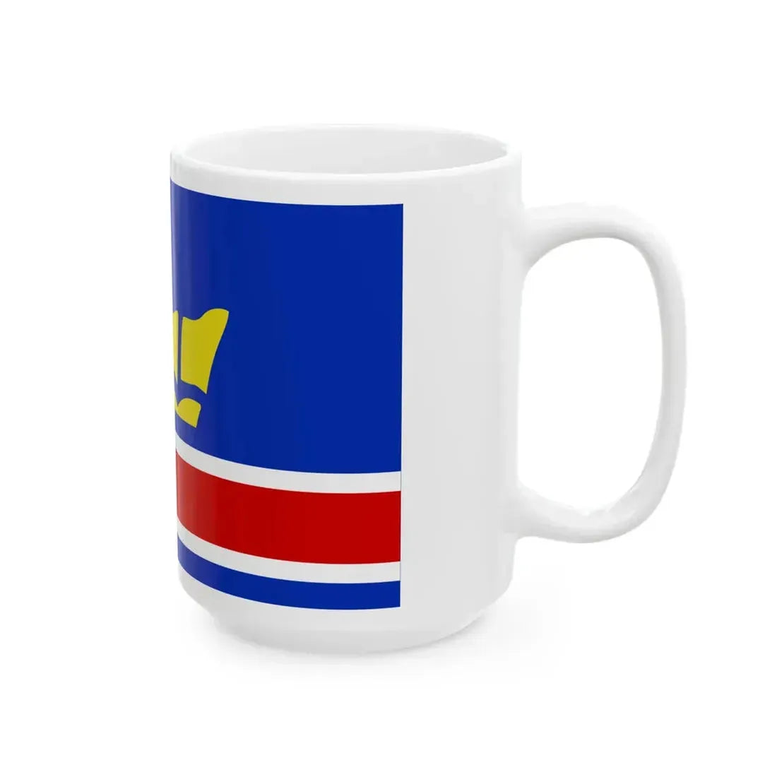 Flag of Oregon proposal Eddy Lyons (United States) White Coffee Mug - Go Mug Yourself