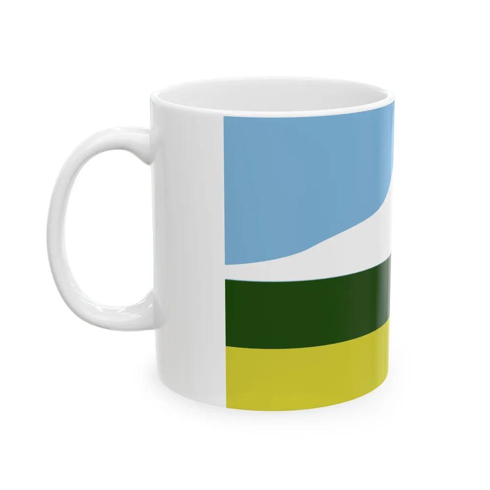 Flag of Oregon proposal Gerald H. Black (United States) White Coffee Mug - Go Mug Yourself