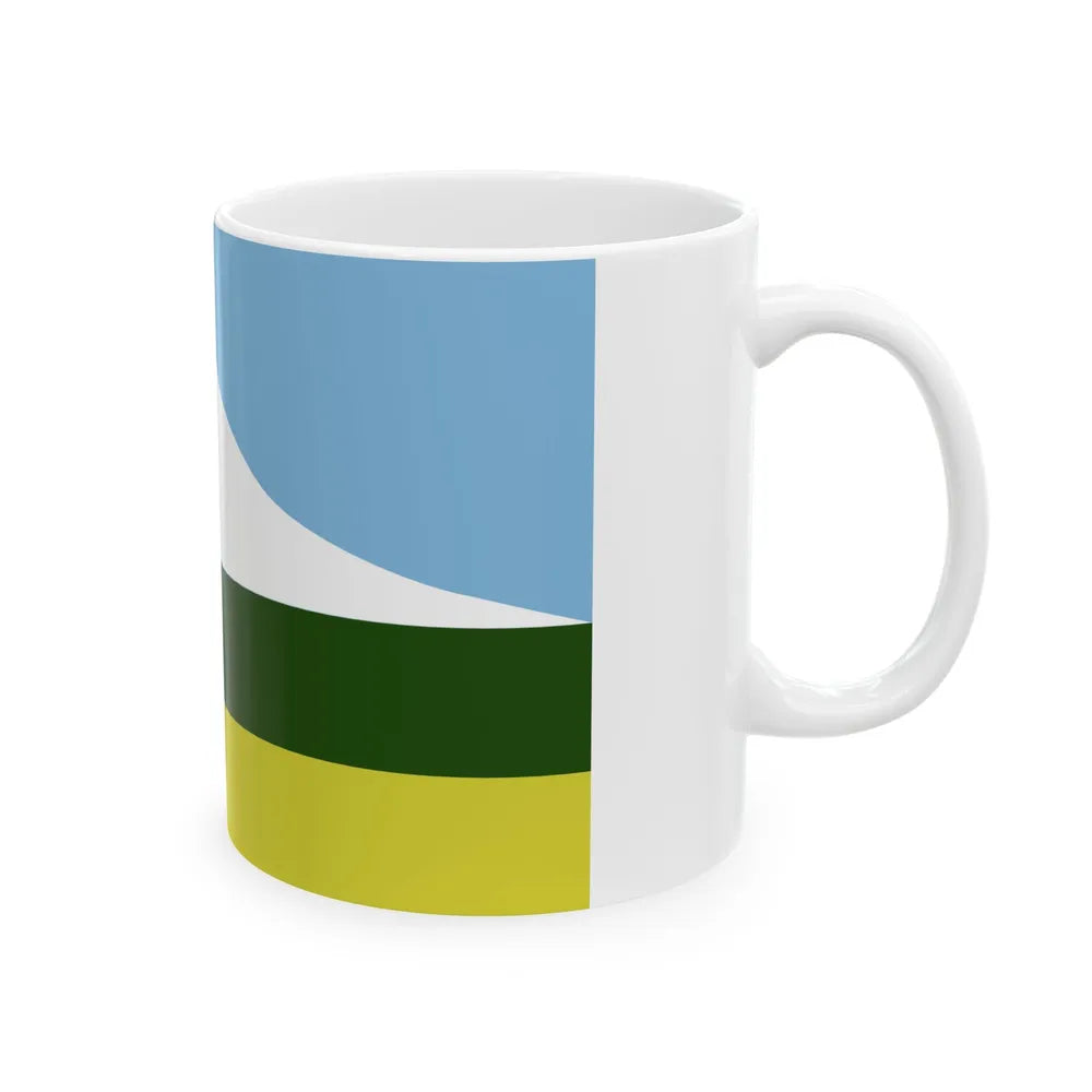 Flag of Oregon proposal Gerald H. Black (United States) White Coffee Mug - Go Mug Yourself