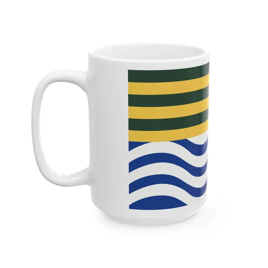 Flag of Oregon proposal John Mothershead (United States) White Coffee Mug - Go Mug Yourself