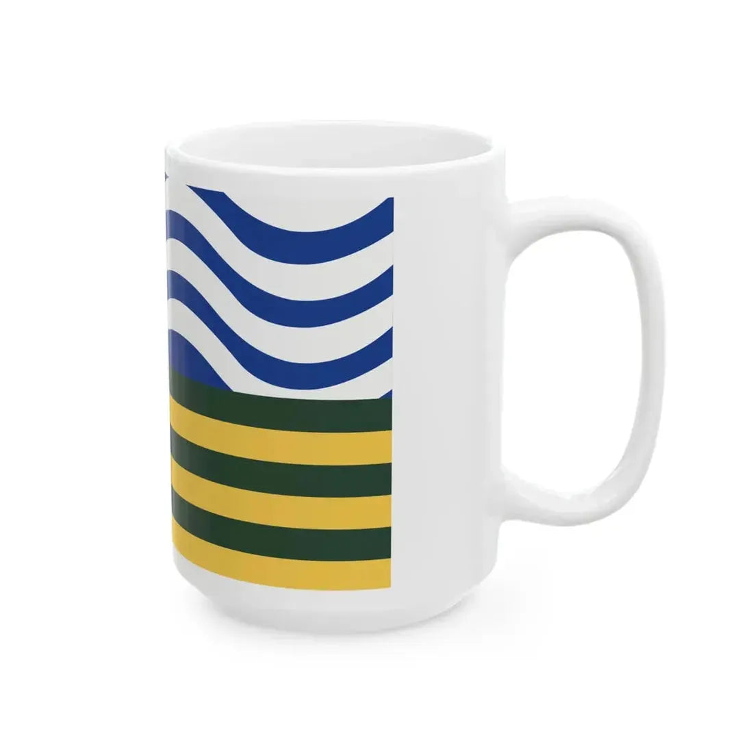 Flag of Oregon proposal John Mothershead (United States) White Coffee Mug - Go Mug Yourself
