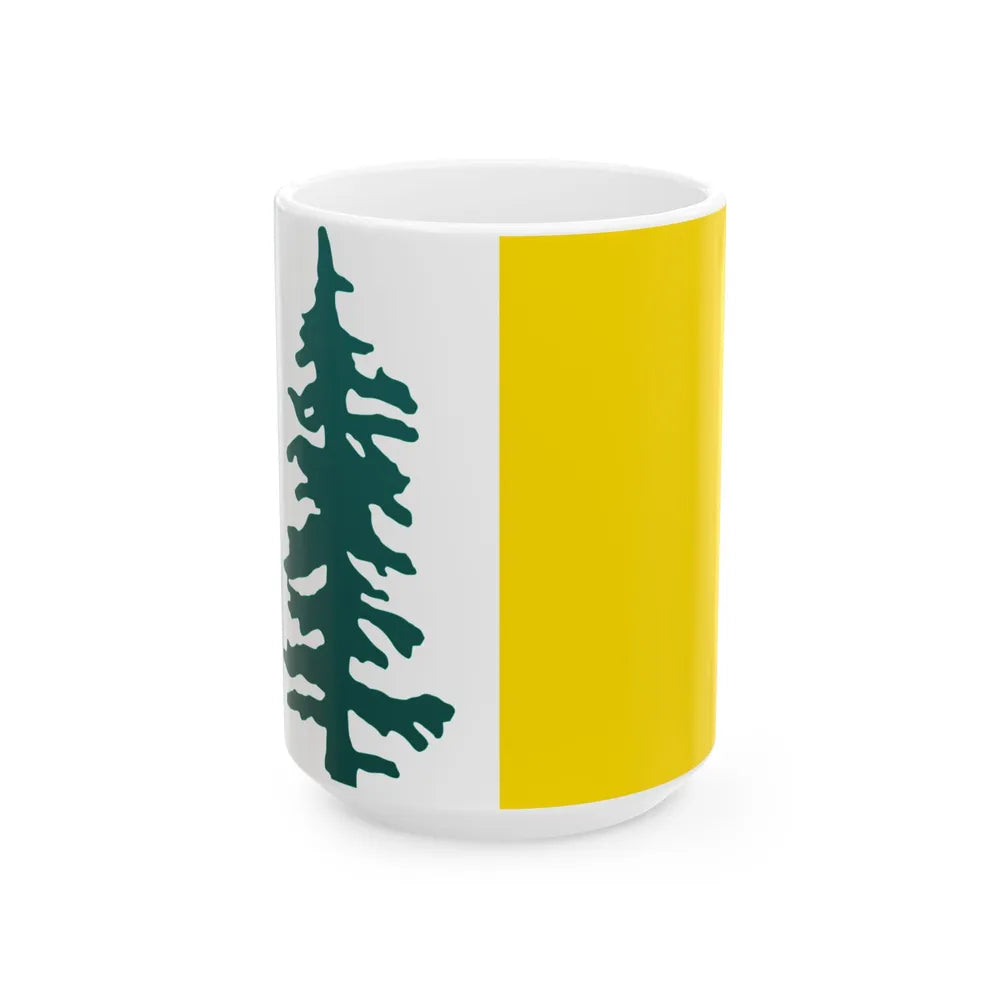 Flag of Oregon proposal Karen L. Azinger (United States) White Coffee Mug 15oz - Go Mug Yourself