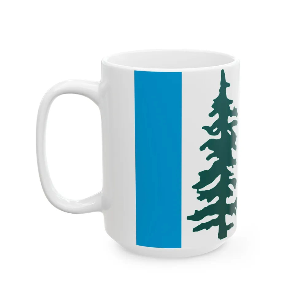 Flag of Oregon proposal Karen L. Azinger (United States) White Coffee Mug - Go Mug Yourself