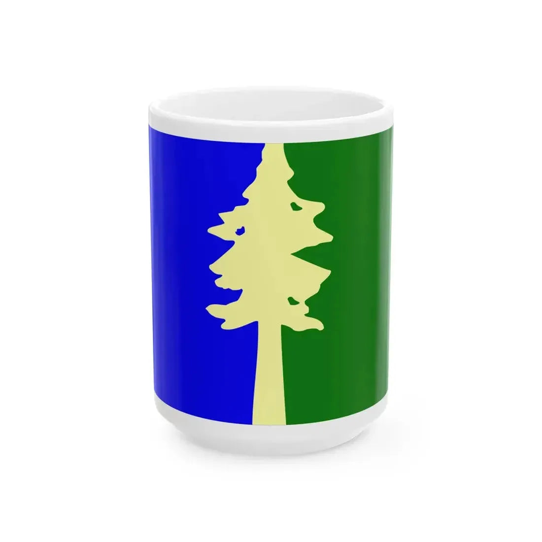 Flag of Oregon proposal Lorraine Bushek (United States) White Coffee Mug 15oz - Go Mug Yourself