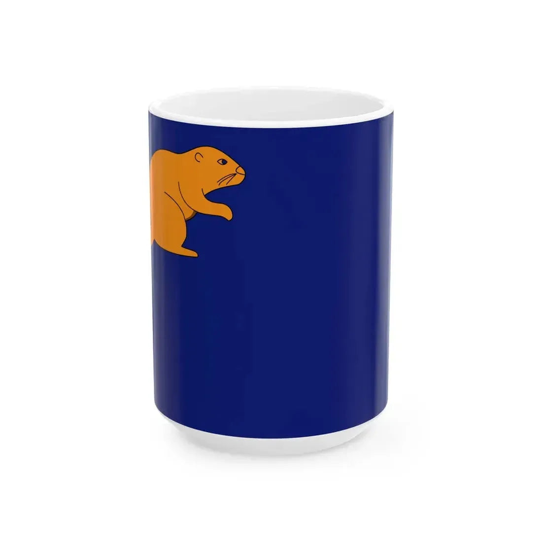 Flag of Oregon proposal Thomas Lincoln (United States) White Coffee Mug 15oz - Go Mug Yourself
