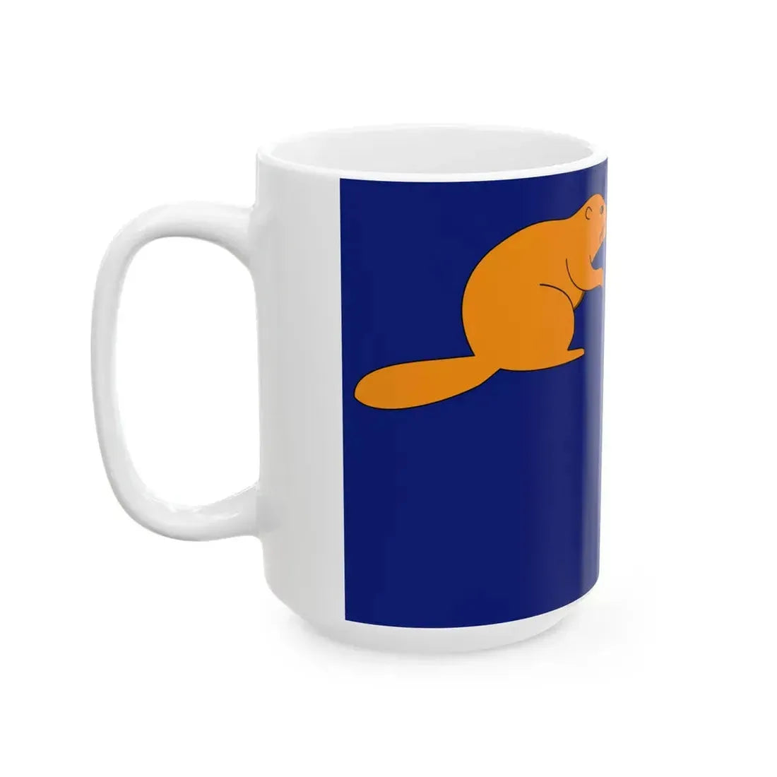 Flag of Oregon proposal Thomas Lincoln (United States) White Coffee Mug - Go Mug Yourself