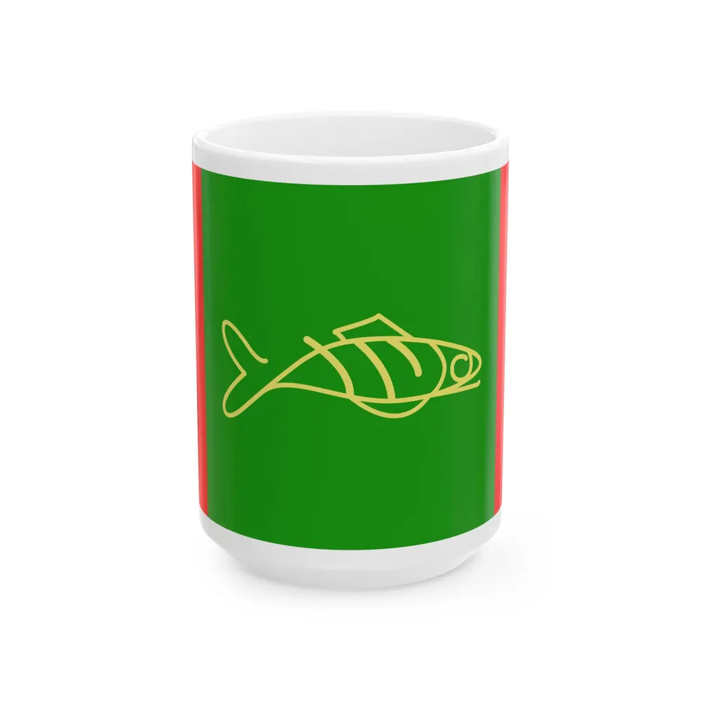 Flag of Oregon proposal T.J. Borzner (United States) White Coffee Mug 15oz - Go Mug Yourself