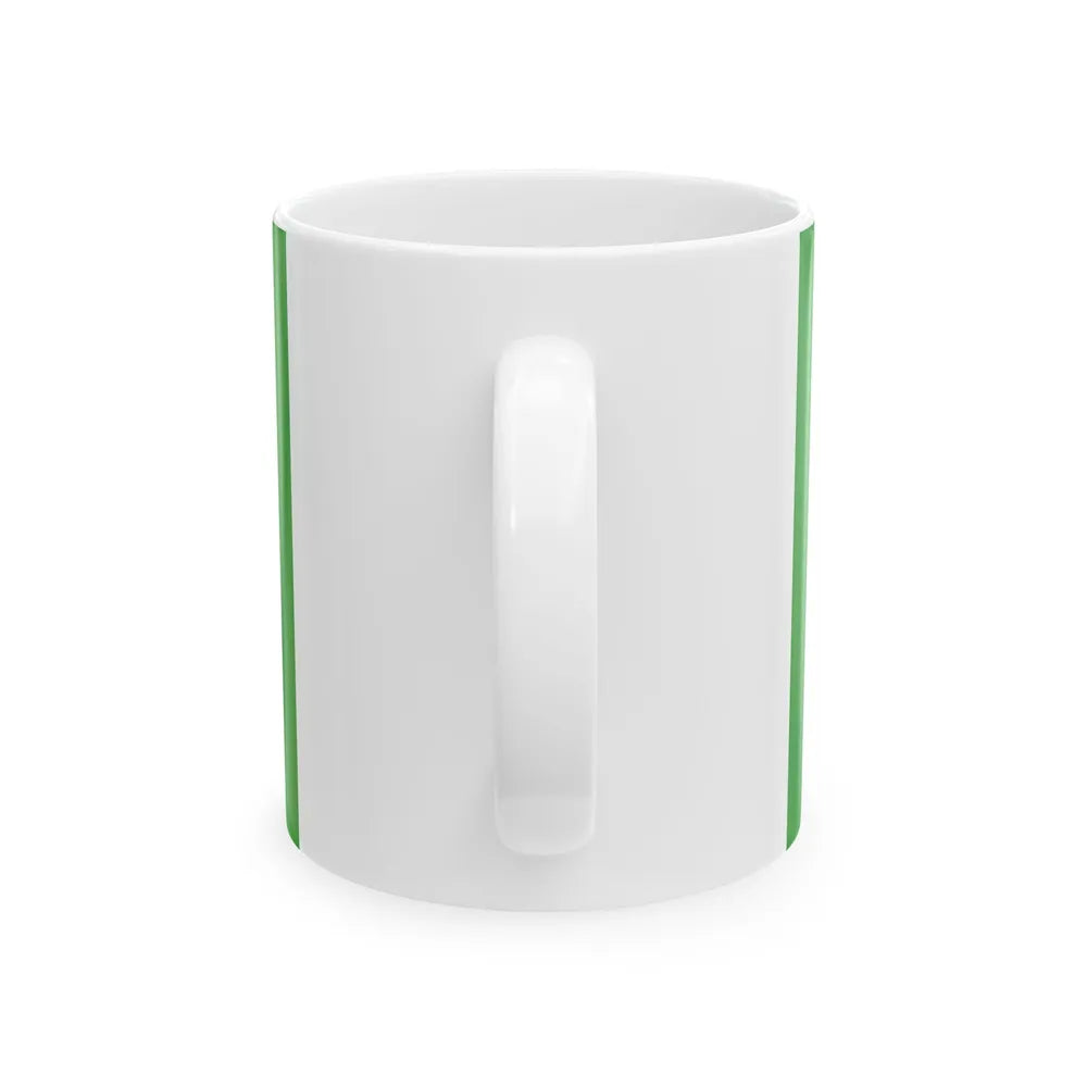 Flag of Oregon proposal T.J. Borzner (United States) White Coffee Mug - Go Mug Yourself