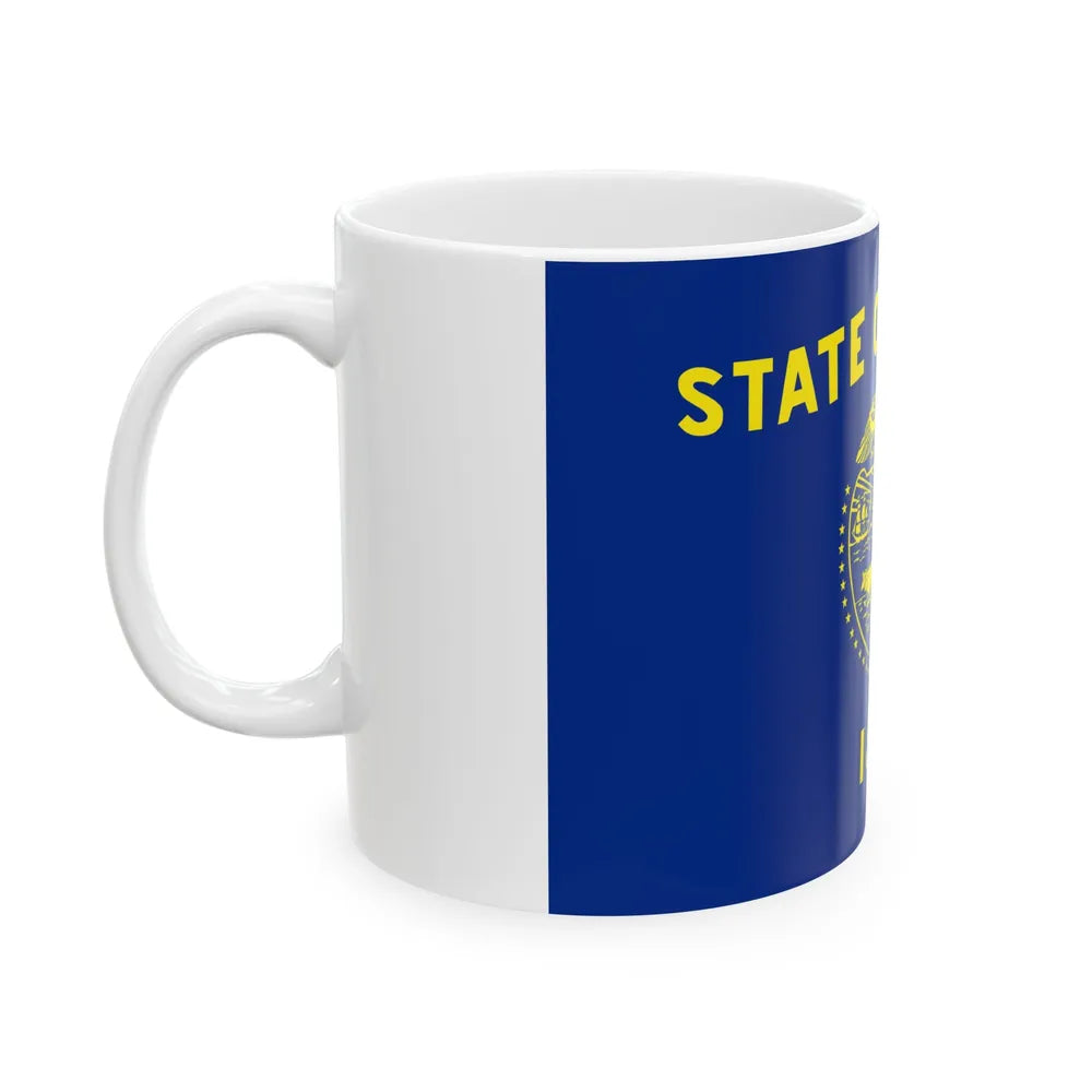 Flag of Oregon (United States) White Coffee Mug - Go Mug Yourself
