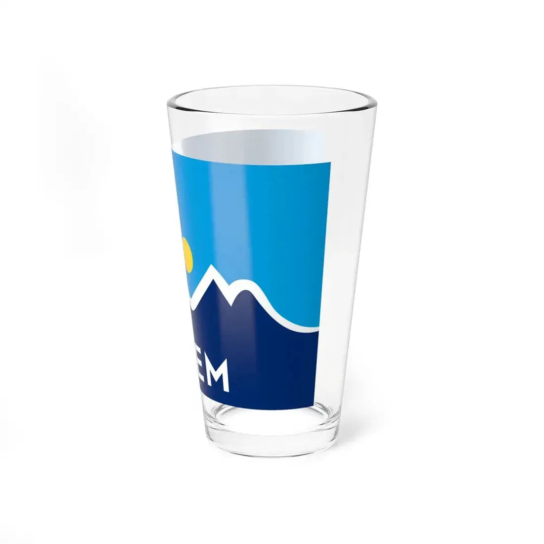 Flag of Orem Utah (United States) Pint Glass 16oz - Go Mug Yourself