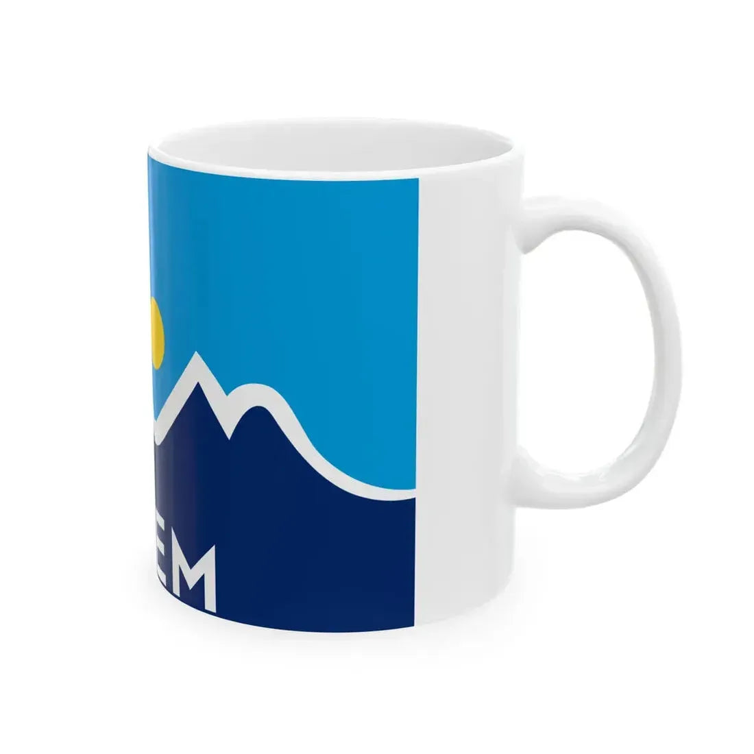 Flag of Orem Utah (United States) White Coffee Mug - Go Mug Yourself