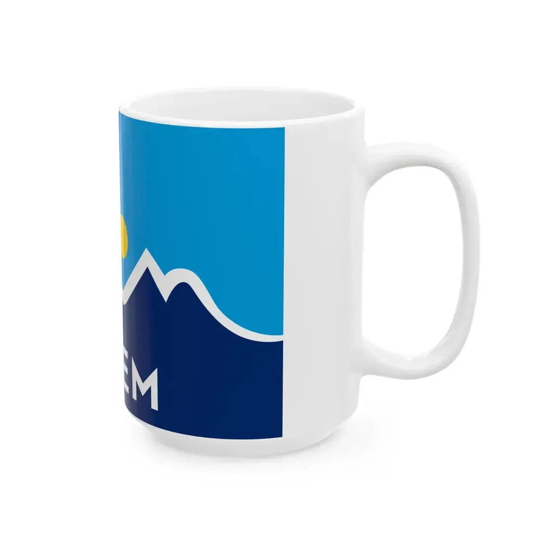 Flag of Orem Utah (United States) White Coffee Mug - Go Mug Yourself