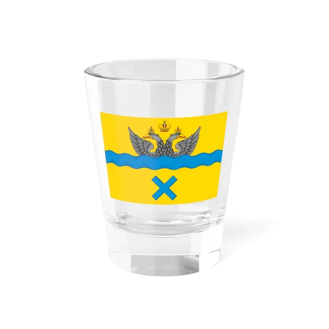 Flag of Orenburg Russia - Shot Glass 1.5oz 1.5oz - Go Mug Yourself