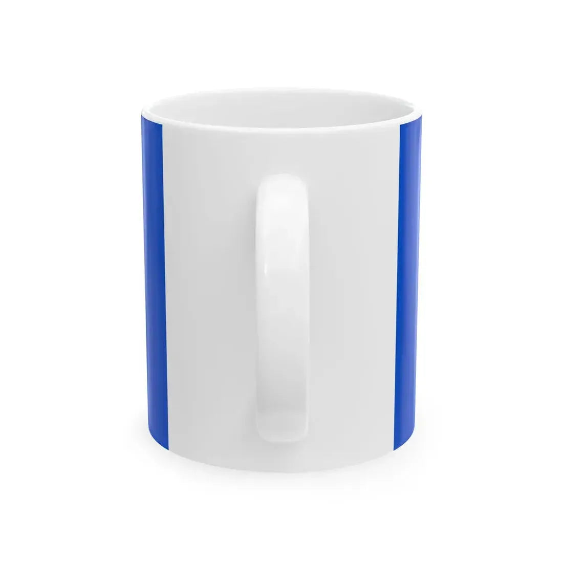 Flag of Orestes Indiana (India) White Coffee Mug - Go Mug Yourself