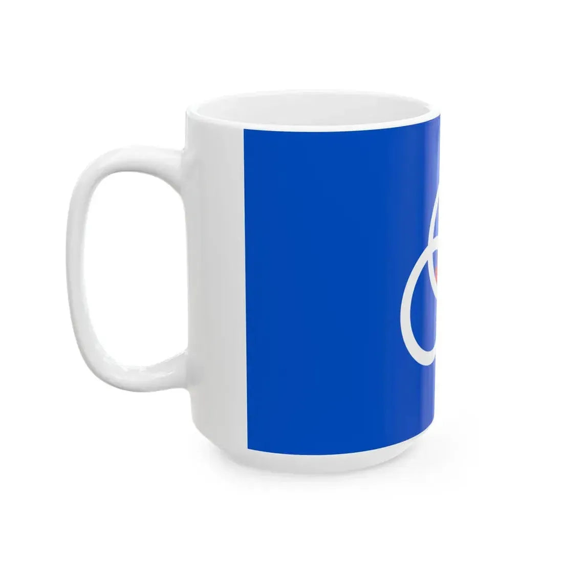 Flag of Orestes Indiana (India) White Coffee Mug - Go Mug Yourself