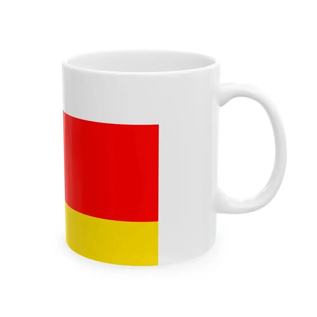 Flag of Orhei (Moldova) White Coffee Mug - Go Mug Yourself