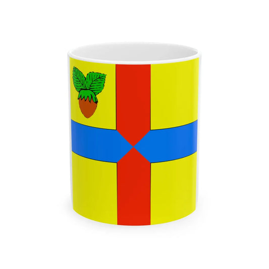 Flag of Orikhiv (Ukraine) White Coffee Mug 11oz - Go Mug Yourself