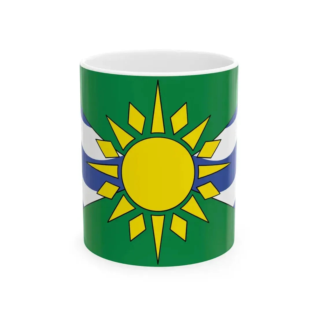 Flag of Orillia Canada (Canada) White Coffee Mug 11oz - Go Mug Yourself
