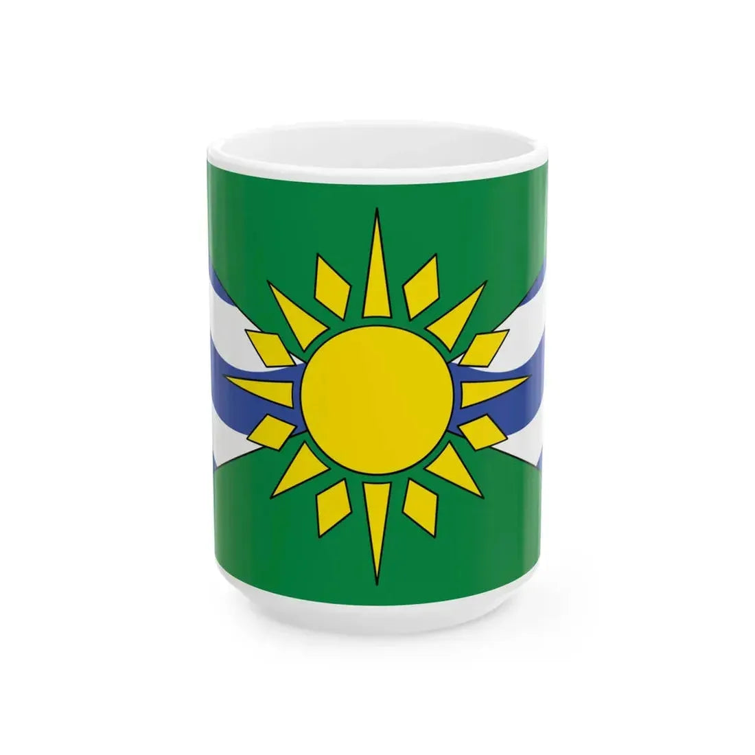 Flag of Orillia Canada (Canada) White Coffee Mug 15oz - Go Mug Yourself