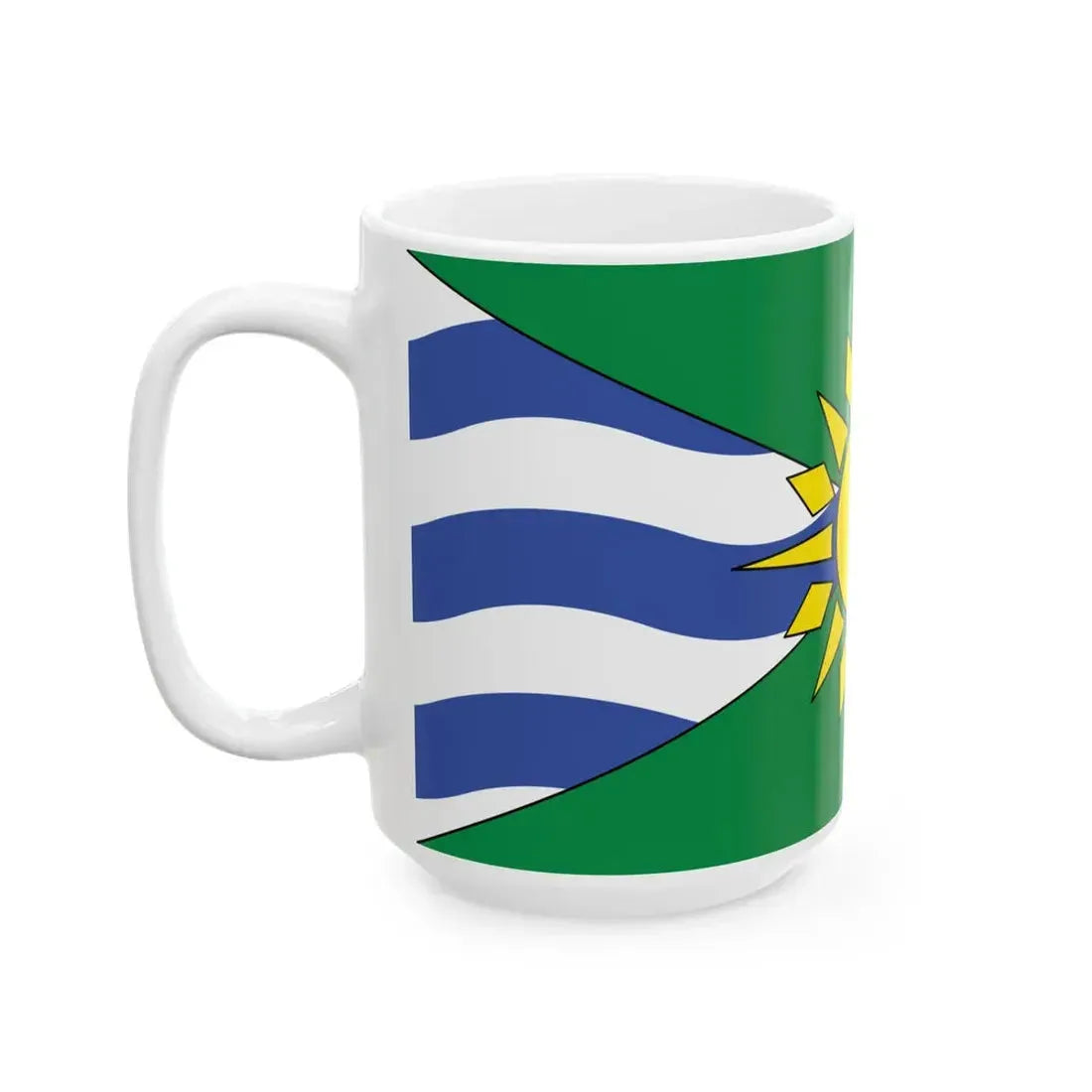 Flag of Orillia Canada (Canada) White Coffee Mug - Go Mug Yourself