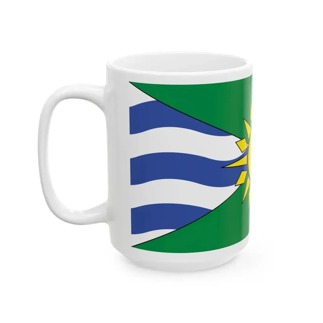 Flag of Orillia Ontario Canada - White Coffee Mug - Go Mug Yourself