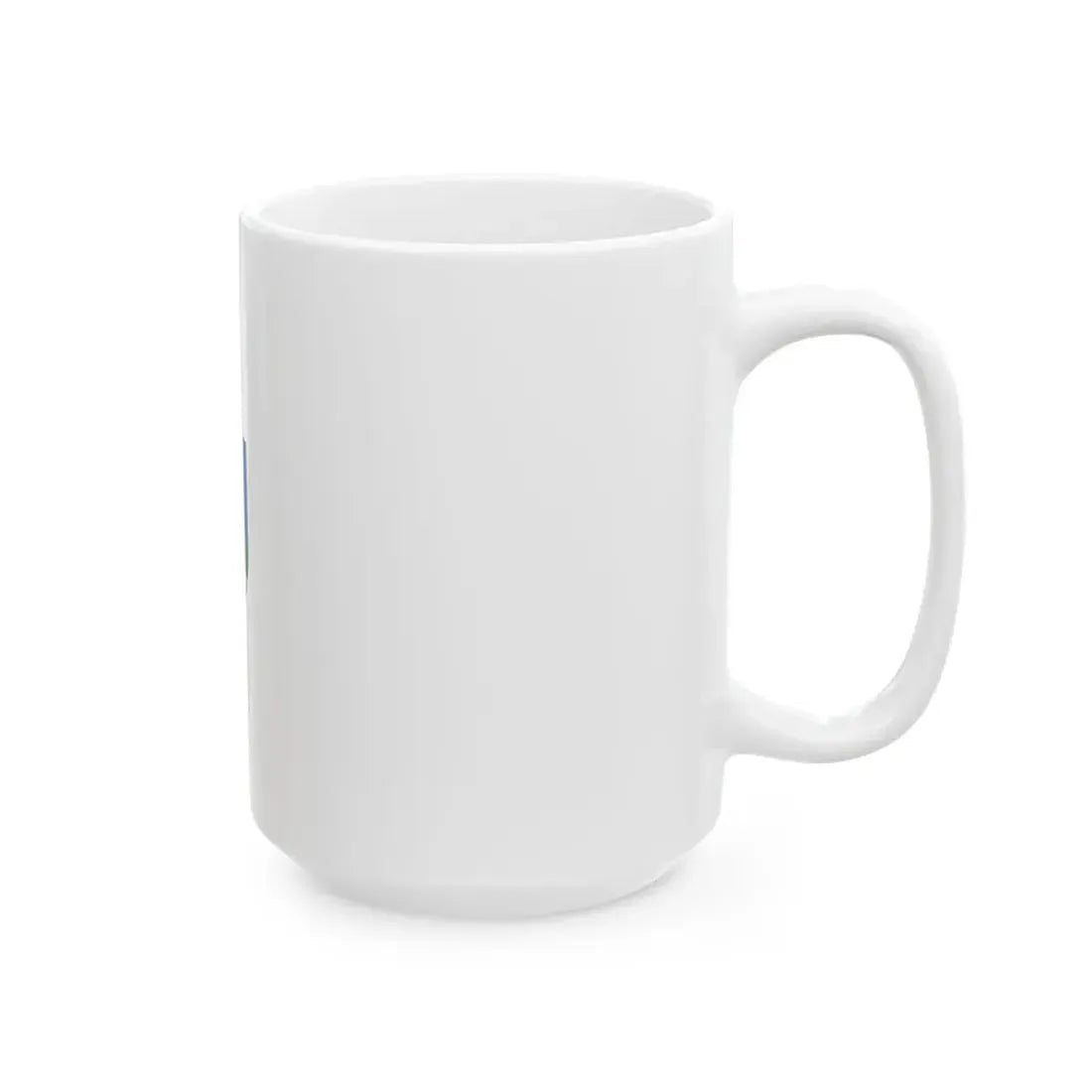 Flag of Oriszentpeter (Hungary) White Coffee Mug - Go Mug Yourself