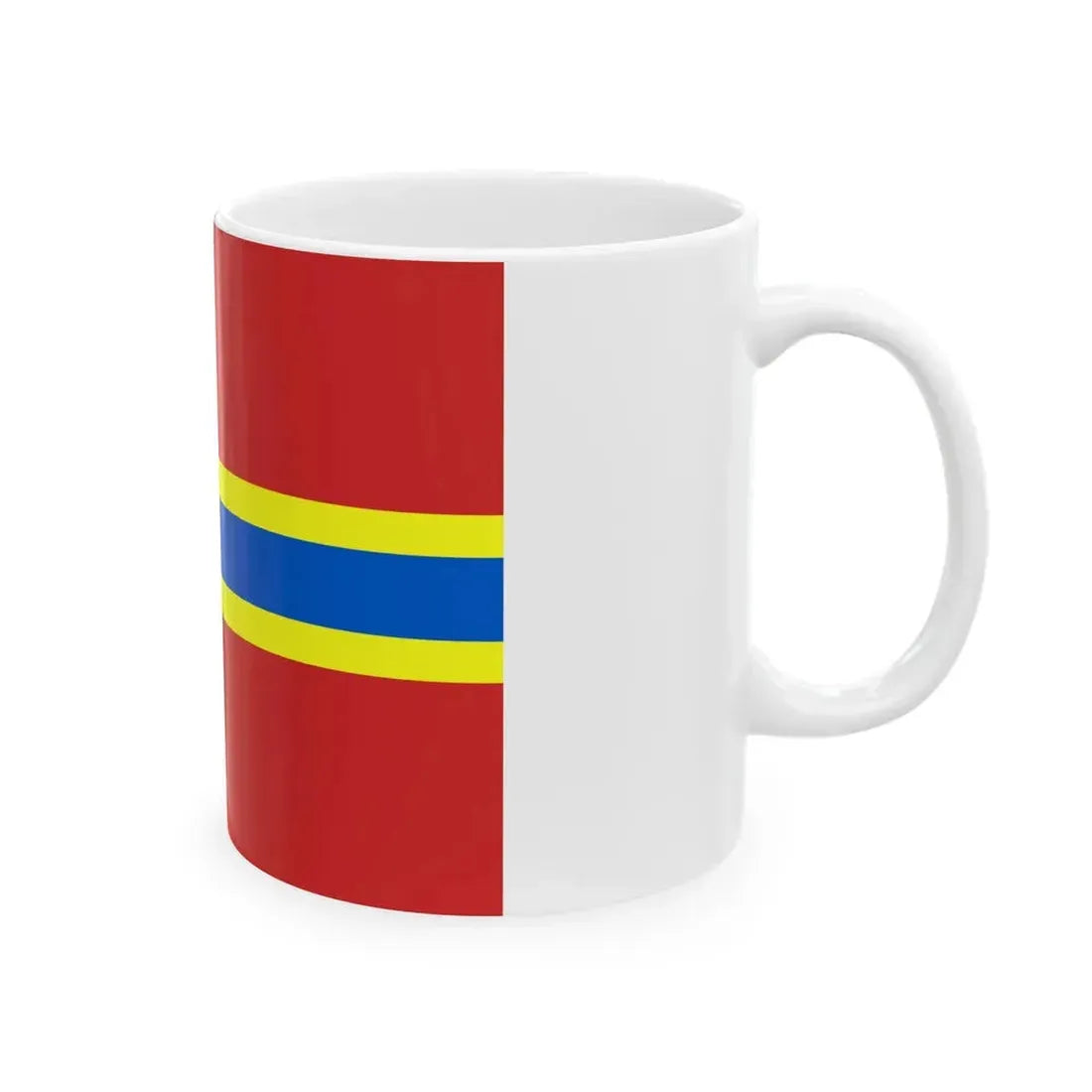 Flag of Orkney UK - White Coffee Mug - Go Mug Yourself