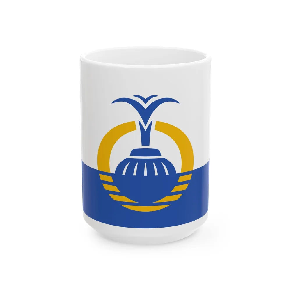 Flag of Orlando Florida (United States) White Coffee Mug 15oz - Go Mug Yourself