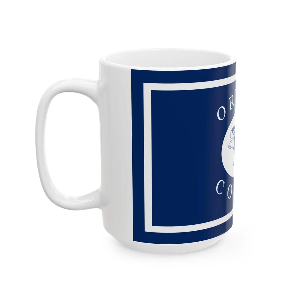 Flag of Ormsby County Nevada 1964-1969 (United States) White Coffee Mug - Go Mug Yourself
