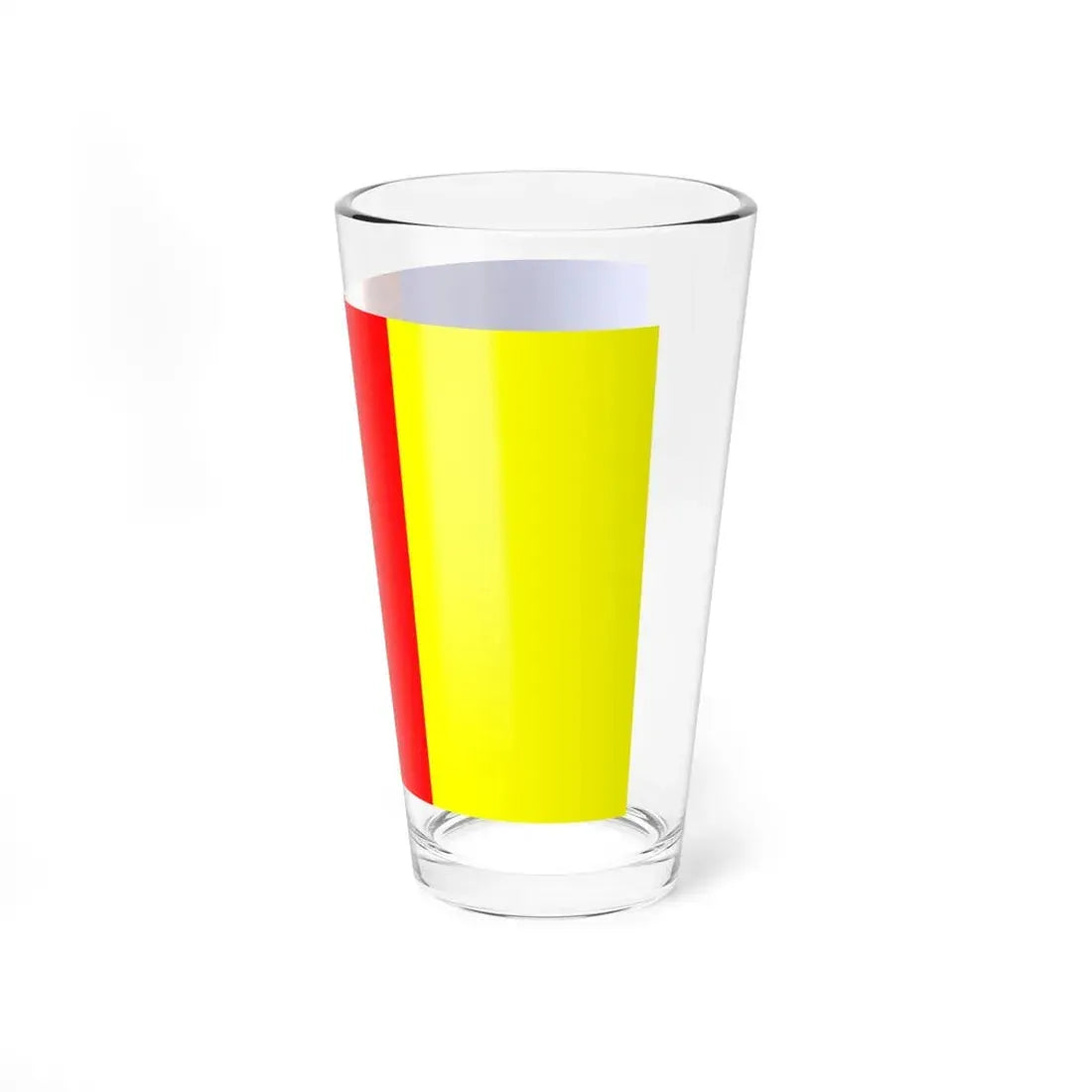 Flag of Ornans (France) Pint Glass 16oz - Go Mug Yourself