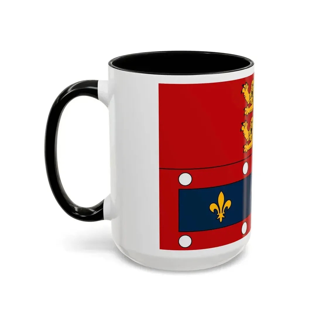 Flag of Orne France 2 - Accent Coffee Mug - Go Mug Yourself