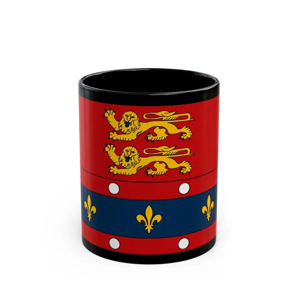 Flag of Orne France 2 - Black Coffee Mug 11oz - Go Mug Yourself