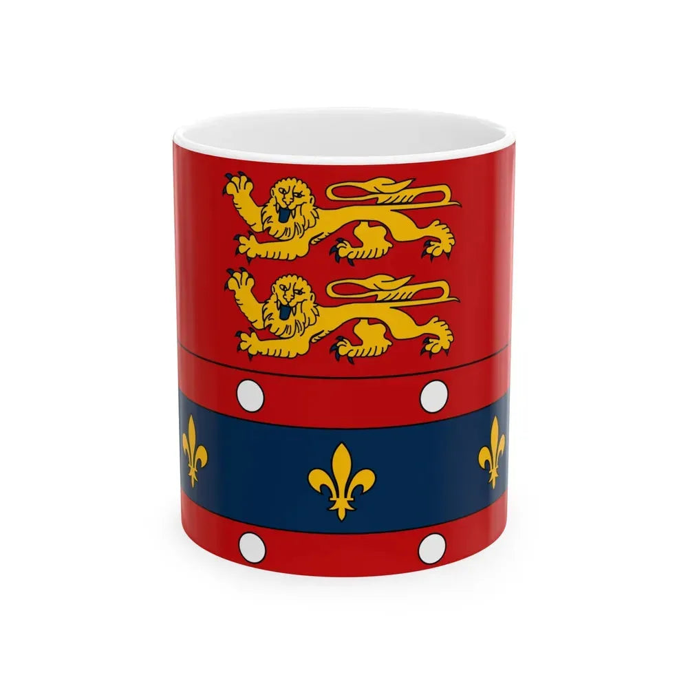 Flag of Orne France 2 - White Coffee Mug 11oz - Go Mug Yourself