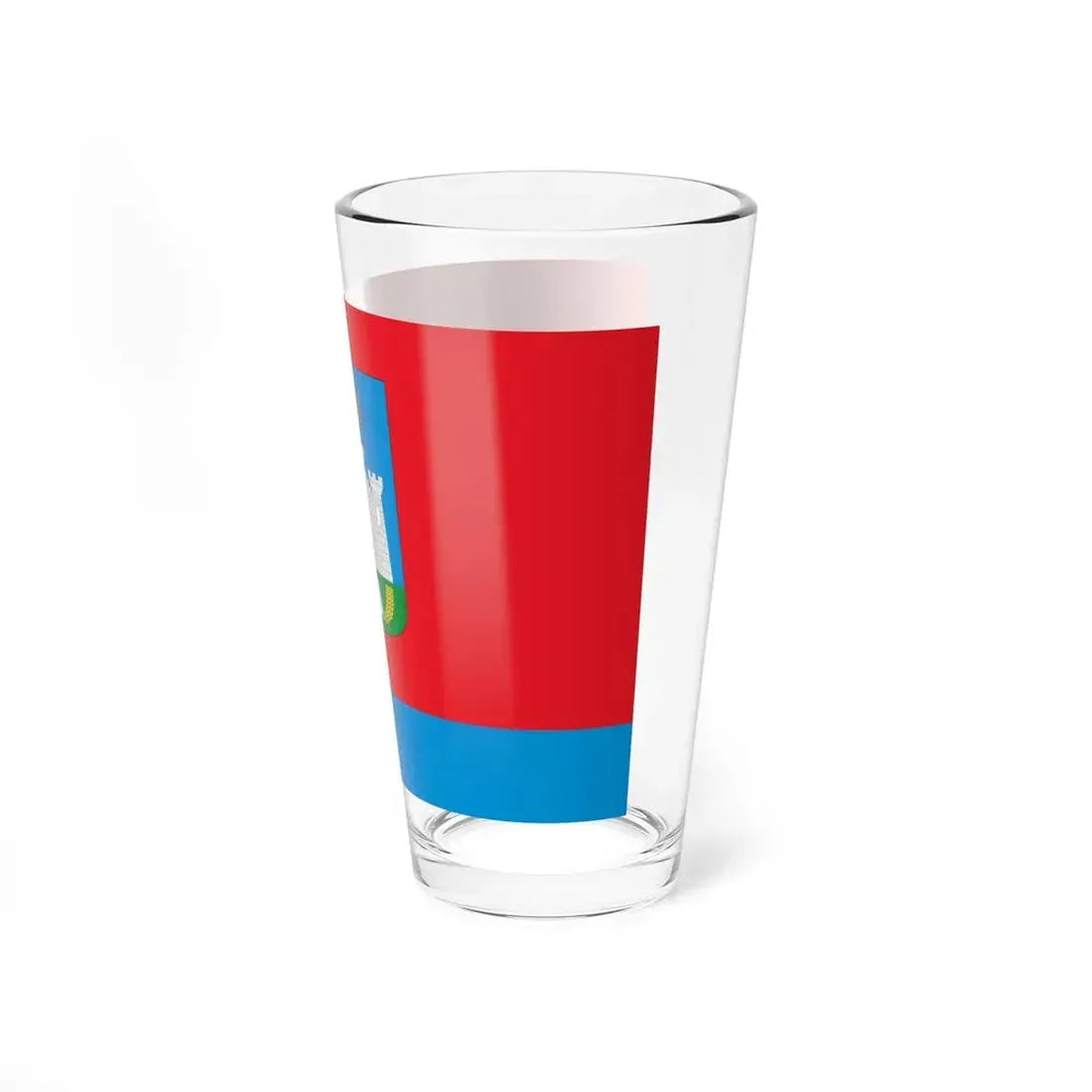 Flag of Oryol Oblast Russia - Pint Glass 16oz - Go Mug Yourself