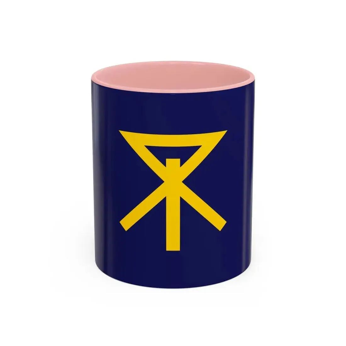 Flag of Osaka Osaka Japan - Accent Coffee Mug 11oz Pink - Go Mug Yourself