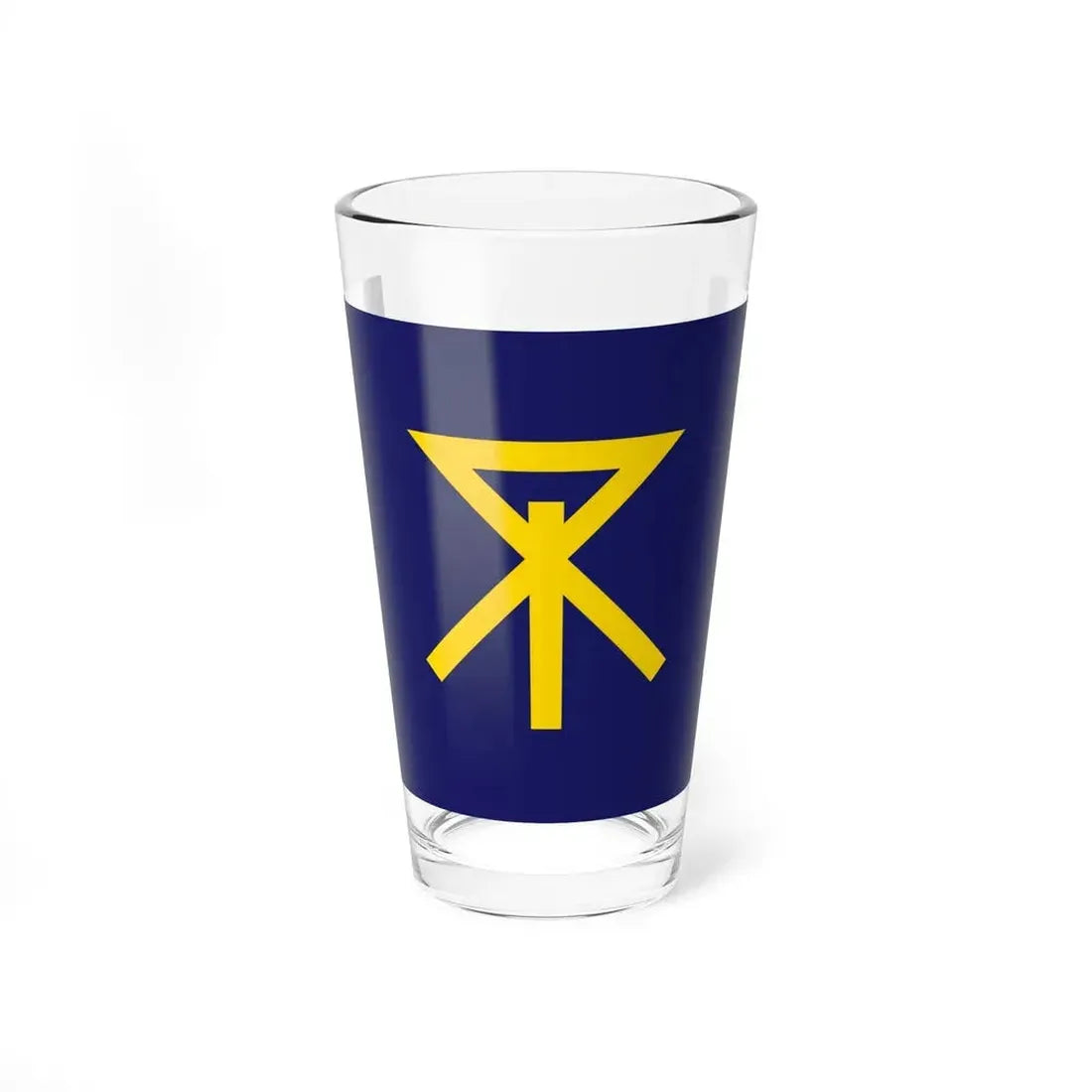 Flag of Osaka Osaka Japan - Pint Glass 16oz 16oz - Go Mug Yourself