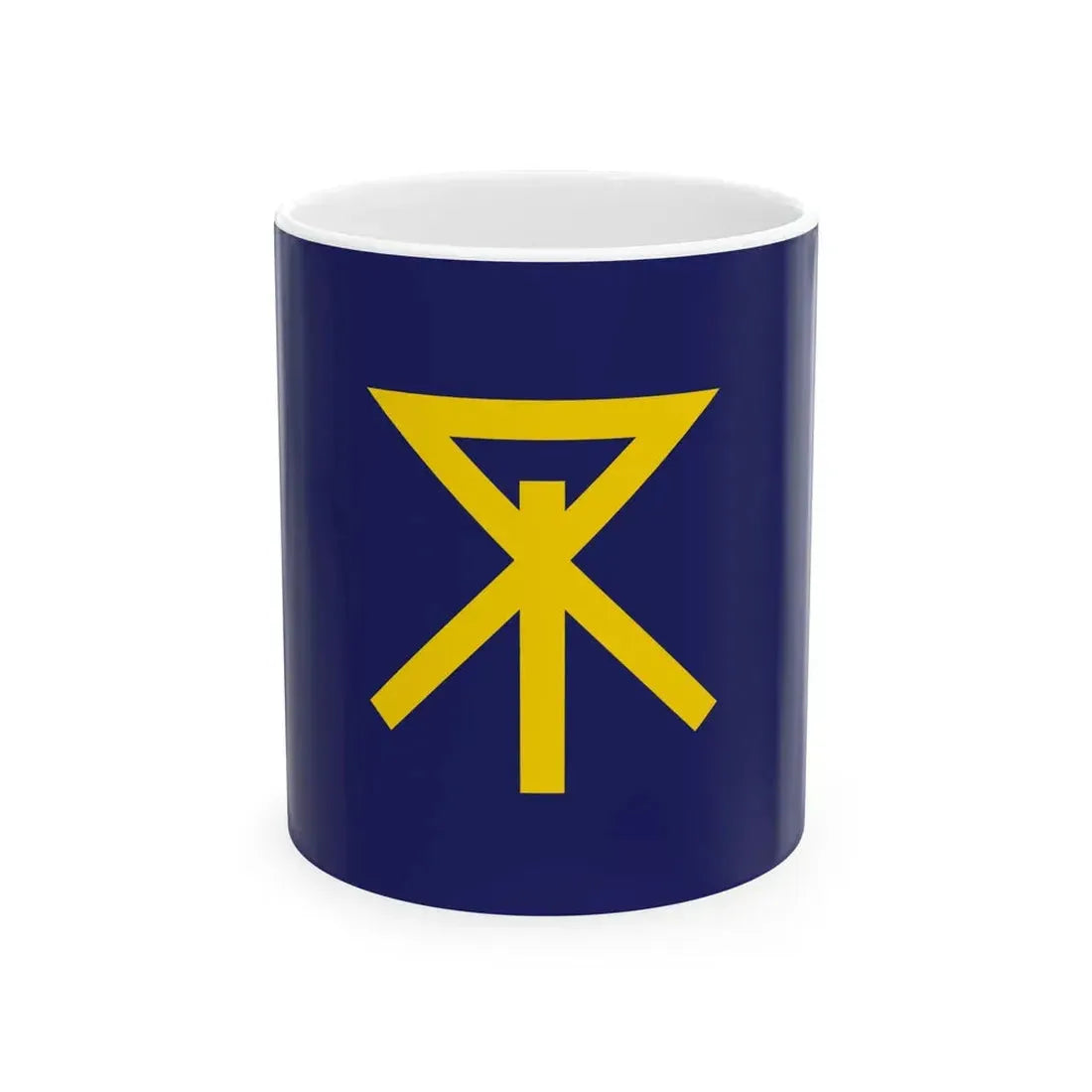Flag of Osaka Osaka (Japan) White Coffee Mug 11oz - Go Mug Yourself
