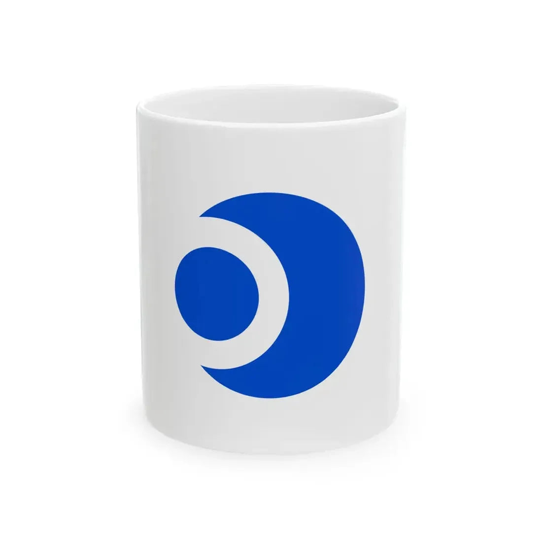 Flag of Oseto Nagasaki 1965-2005 (Japan) White Coffee Mug 11oz - Go Mug Yourself