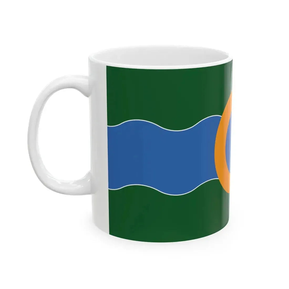Flag of Osgoode Ontario (Canada) White Coffee Mug - Go Mug Yourself