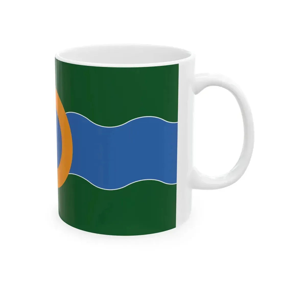 Flag of Osgoode Ontario (Canada) White Coffee Mug - Go Mug Yourself