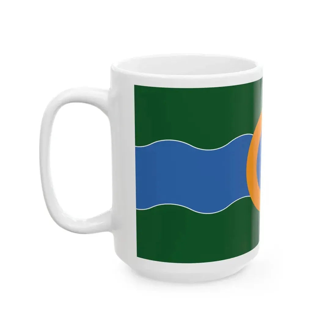 Flag of Osgoode Ontario (Canada) White Coffee Mug - Go Mug Yourself